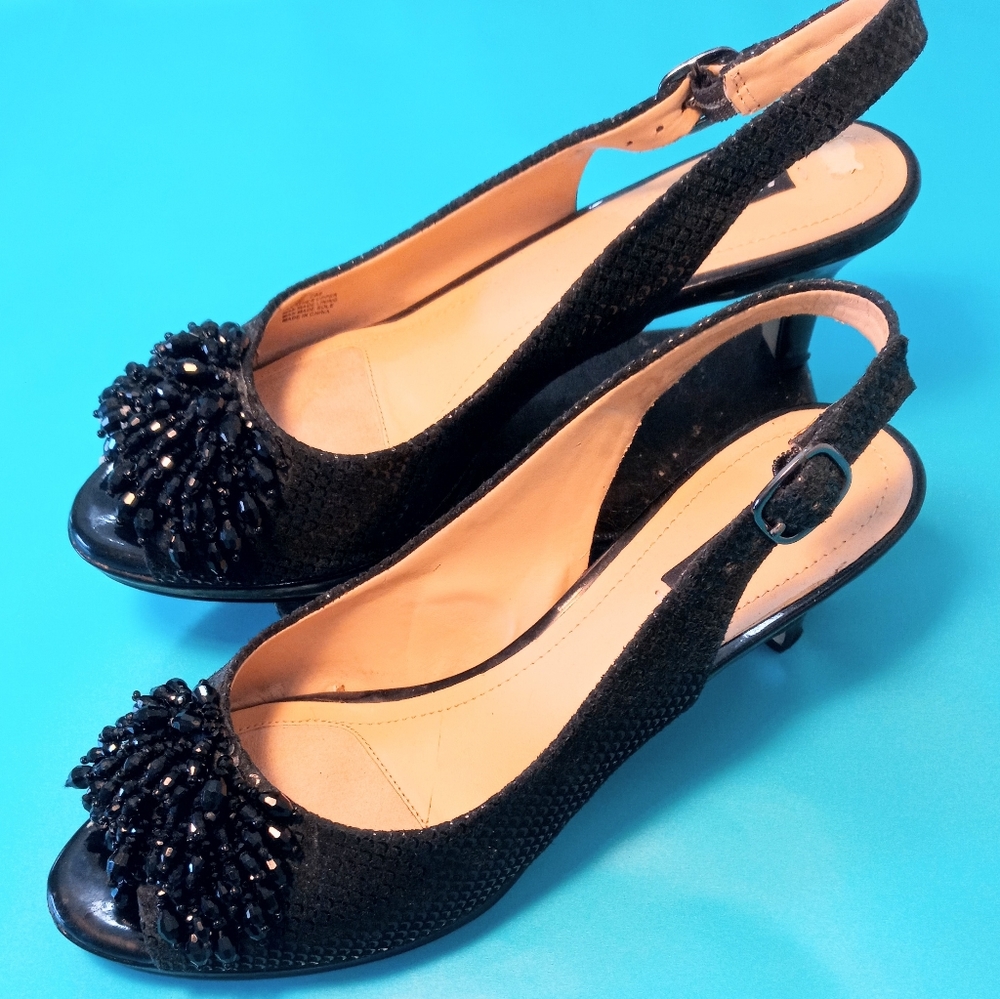 Alex Marie Beaded Slingbacks